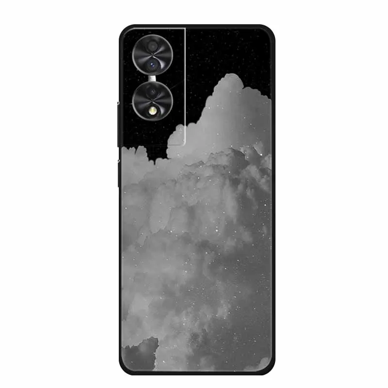 Animal Cartoon TPU Soft Silicone Phone Case Cover with Wolf Design