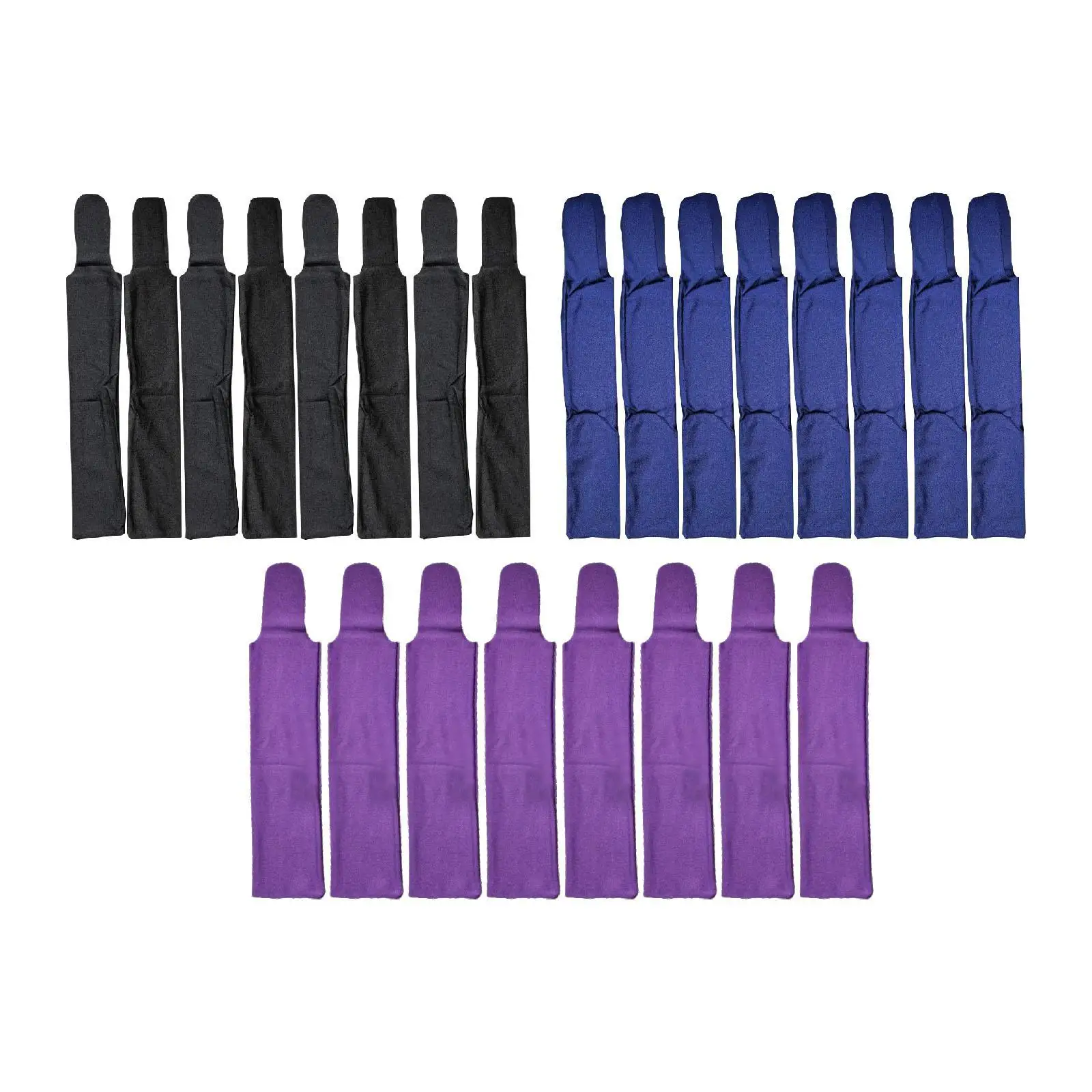 8Pcs Horse Mane Bags Prevents Tangles Rubbing Out and Breakage Wraps for Farm Outdoor Grooming Supplies Horse Care Stable