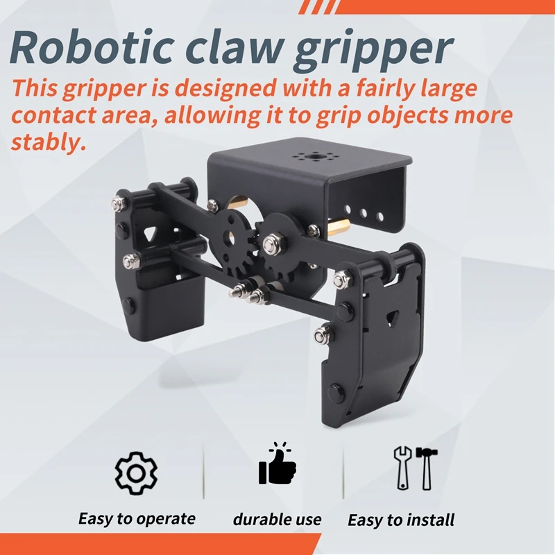 Open Robot Large Claw Gripper Robot Manipulator For Arm DIY Kit Programmable Clawb64b