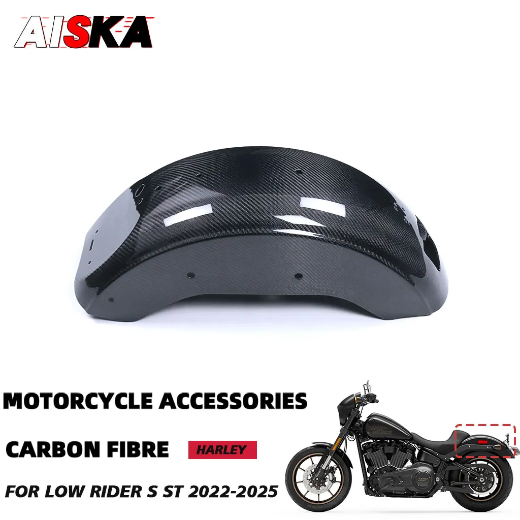 Carbon Fiber Rear Fender Mudguard Fairing Kit for Harley Low Rider S: A ...