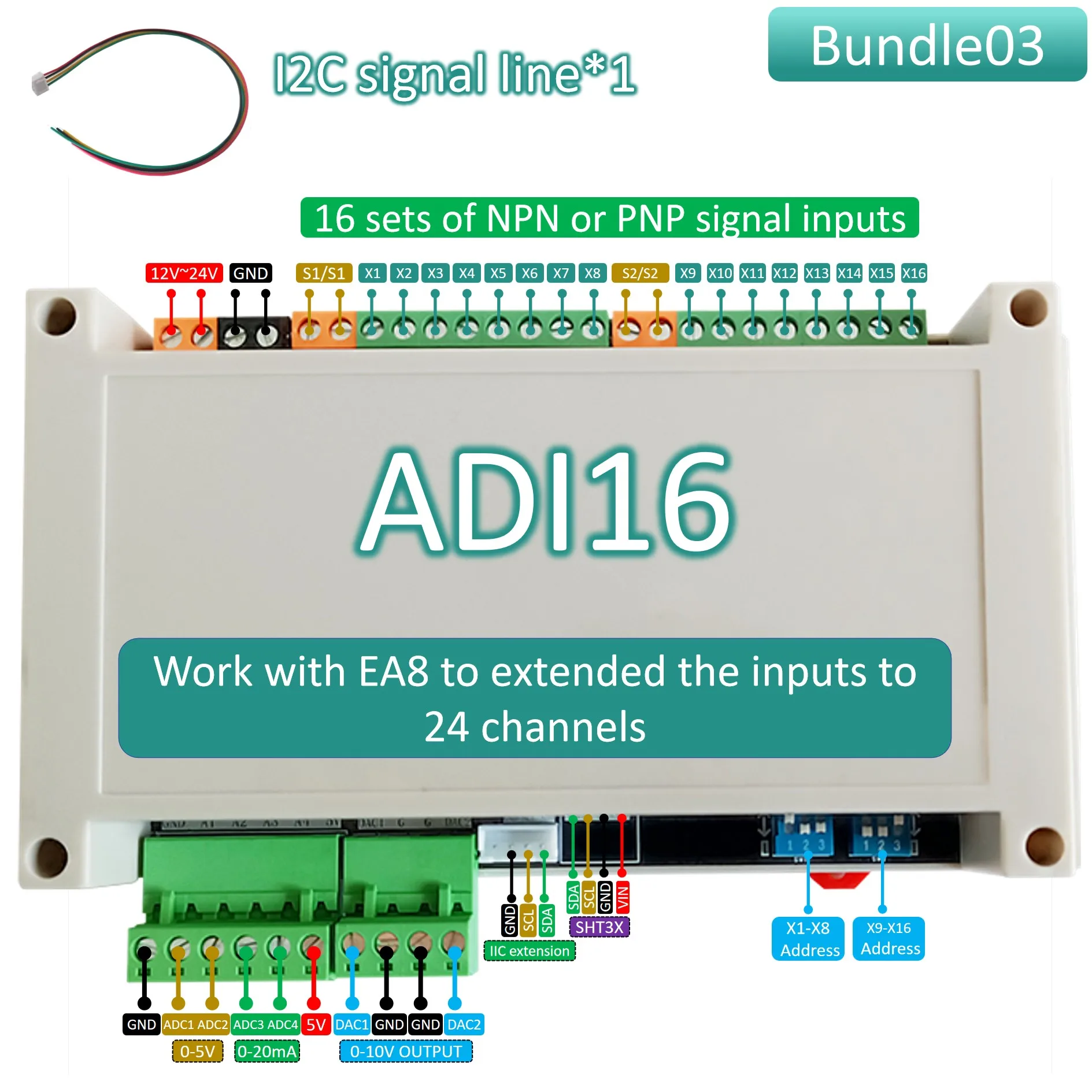 ตัวเลือกสินค้า บอร์ด IoT บ้านอัจฉริยะ ควบคุมอุตสาหกรรม