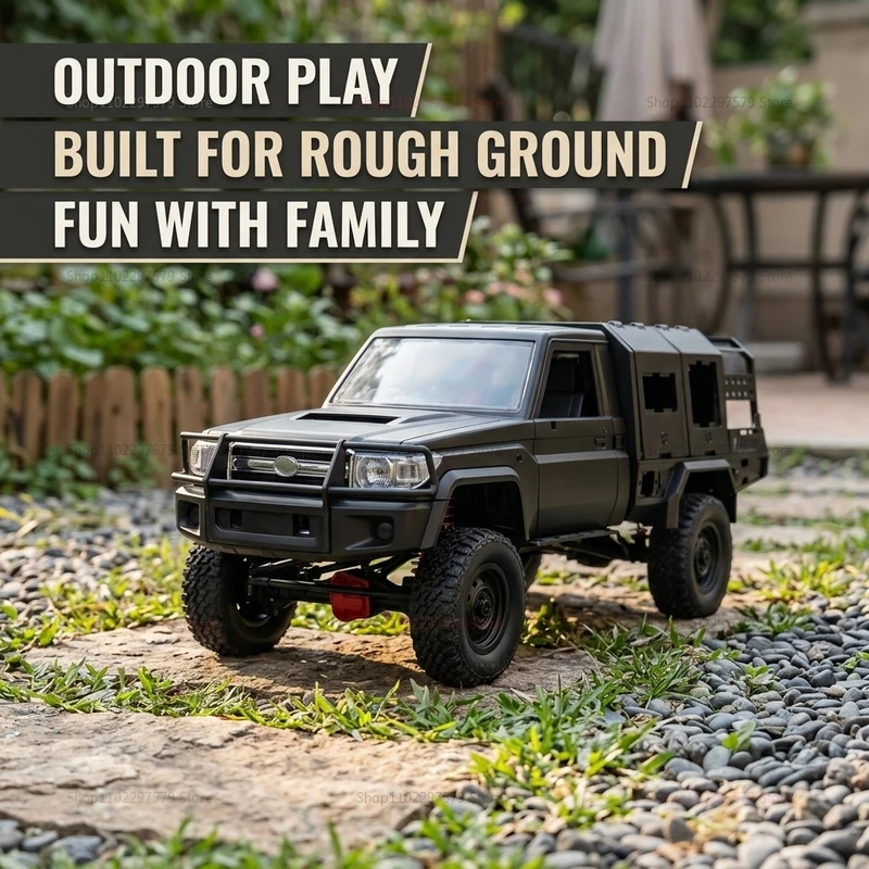 Crawler Buggy RC MN82 1/12 Tout Terrain 4WD Voiture Radiocommandée