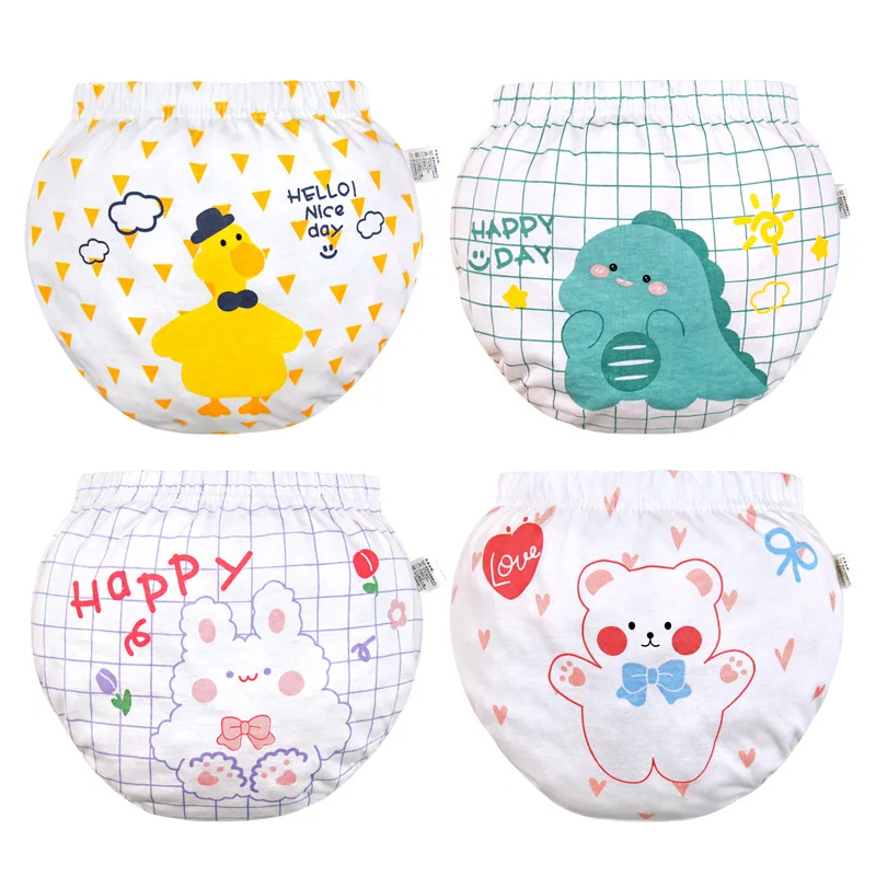 Kids 100% Cotton Underwear Panties Girls Baby Infant Cute Big Bow Shorts For Children Fashion High-Quality Underpants Gifts