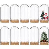 32pcs 15ml Glass Jars Decorative Bottles with Cork Stoppers Display Dome Glass Display Cloche for Wedding Party Favors 1