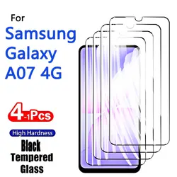 Premium Tempered Glass Screen Protector - 9H Anti - Scratch, Crystal Clear, Fingerprint - Resistant - 1pcs (Black)
