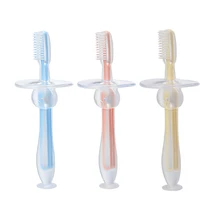 

Children Soft Silicone Training Toothbrush Newborn Children Dental Oral Care Tooth Brush Tool Baby Tooth Brush Baby Items