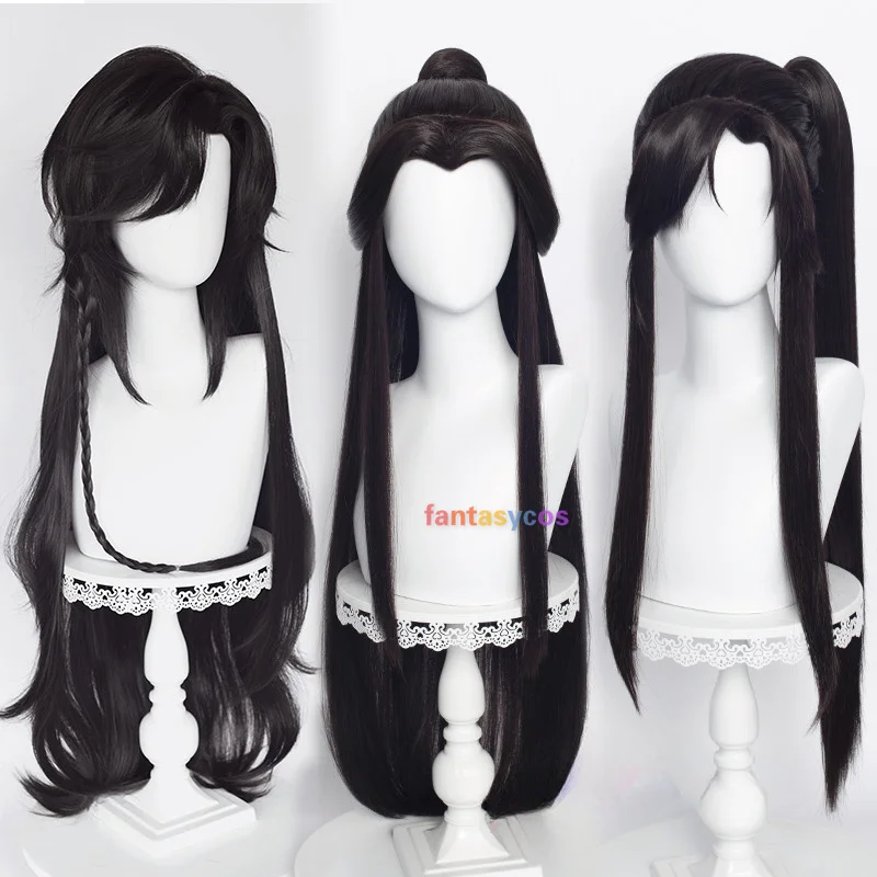 

Anime Heaven Officials Blessing Xie Lian Hua Cheng Cosplay Wig Heat Resistant Synthetic Tian Guan Ci Fu Lian San Lang Party Wigs