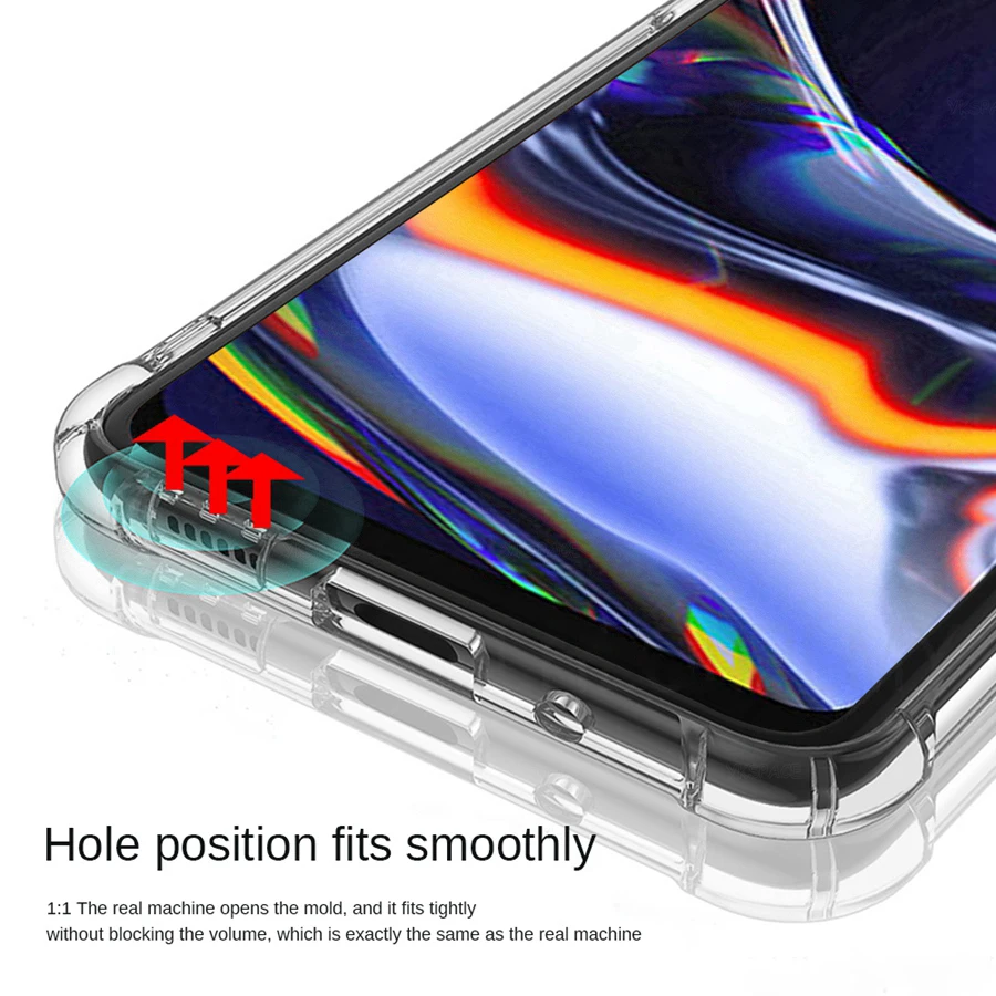 Reinforced Shockproof Silicone Phone Case with Protective Corners