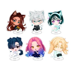 Alien Stage IVAN & TILL Acrylic Stand Anime Figures - Decorative Ornament and Collectible Gift (6PCS  SET)
