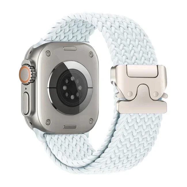 Braided Solo Loop Strap for Smartwatches - Premium Elastic Band Design