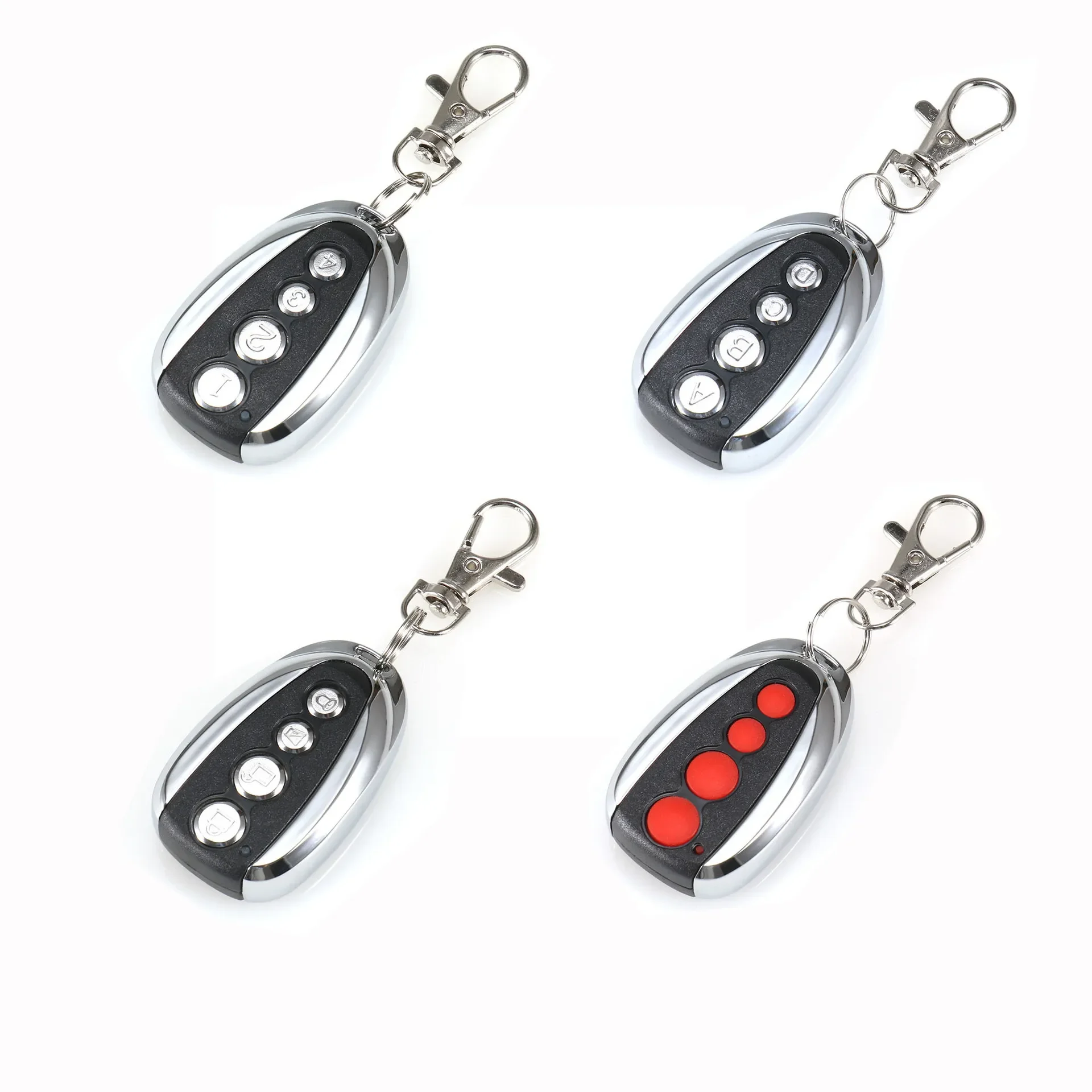 Universal garage door remote control 433MHZ opener Cloning 4 key Auto Car Rolling Code gate remote control duplicator