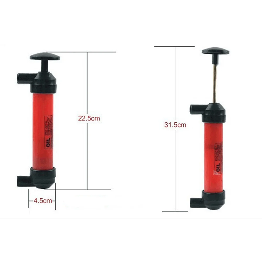 Vacuum Hand Pumps Car-styling Car Hose Sucking Pipe For Pumping Fuel Gas Liquid Water Siphon Sucker Transfer Manual Oil Pump