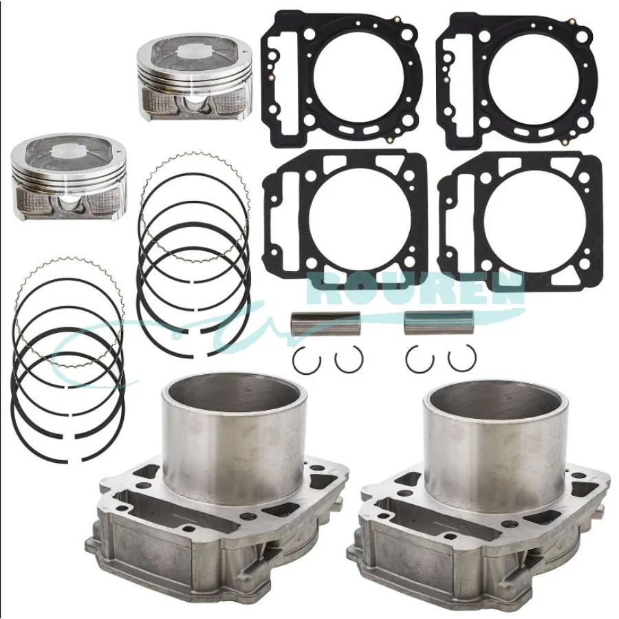 

Motorcycle Accessories 91mm Cylinder 800CC Engine Motor For CAN-AM Commander Outlander 800 Piston Gasket Ring Kit Motoblock ATV