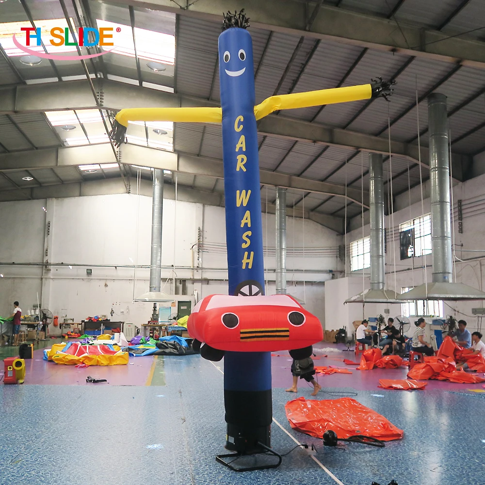 Spedizione Gratuita! 4M/13Ft Gonfiabile Dance Man/Nuovo Design Pubblicità Sky Dancer/Car Wash Air Sky Dancer