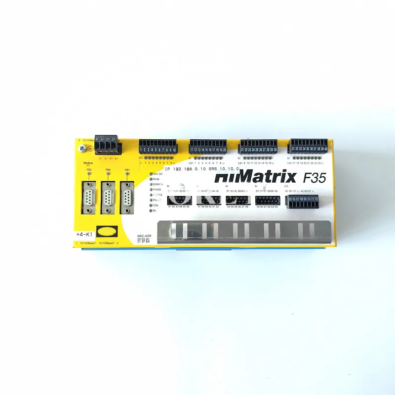 

MAC-ADR модуль безопасности HImatrix F35 F2DO1601 пожалуйста Задайте вопрос