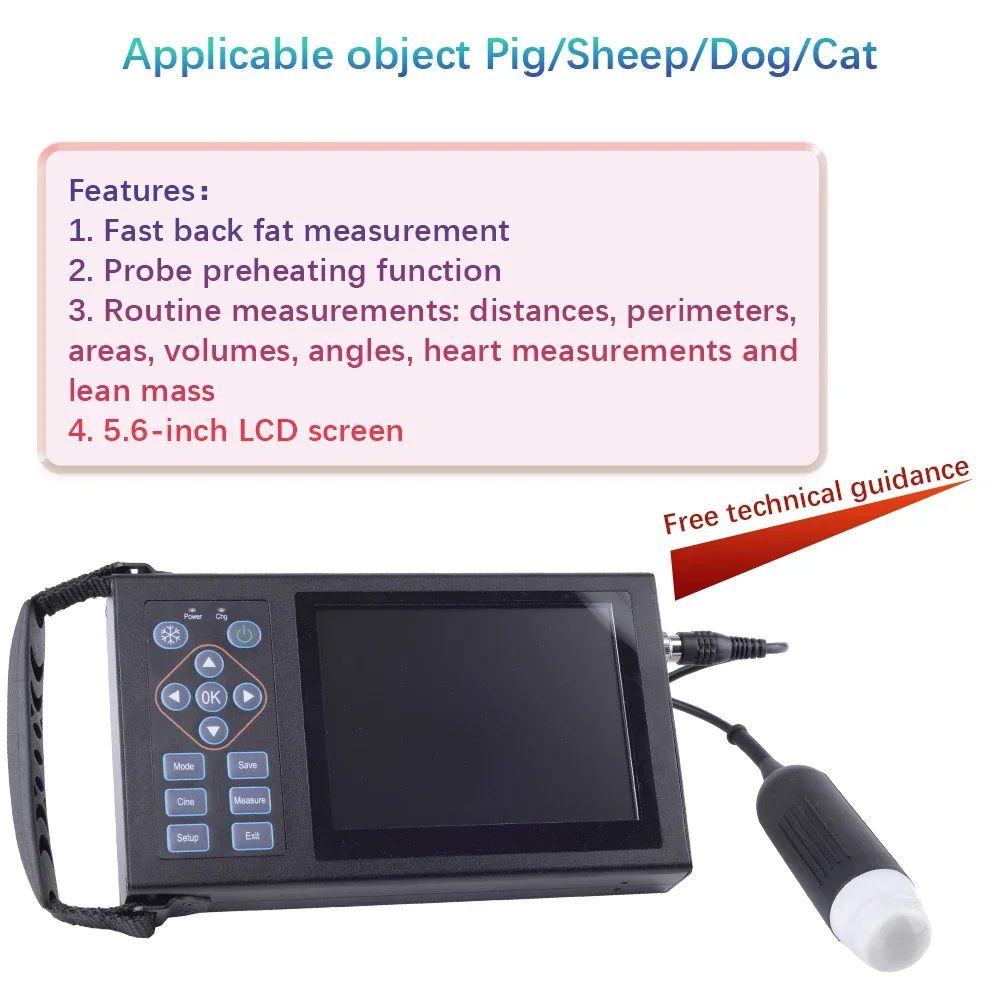 Veterinary Ultrasound Vet Handheld Scanner veterinary pregnancy Ultrasound Machi