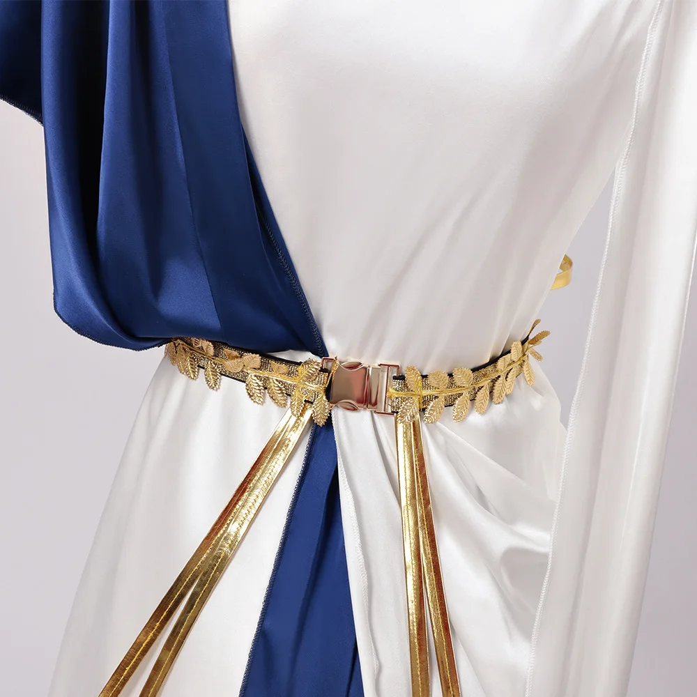 Futuristic Feather-Embellished Cosplay Costume for Events
