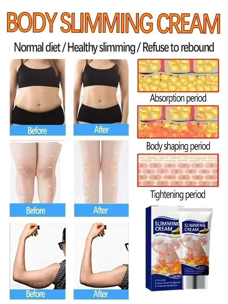 Slimming massage Cream Fat Burning Thigh Full Body Sculpting Weight Loss for Man Woman Belly slimming massage cream