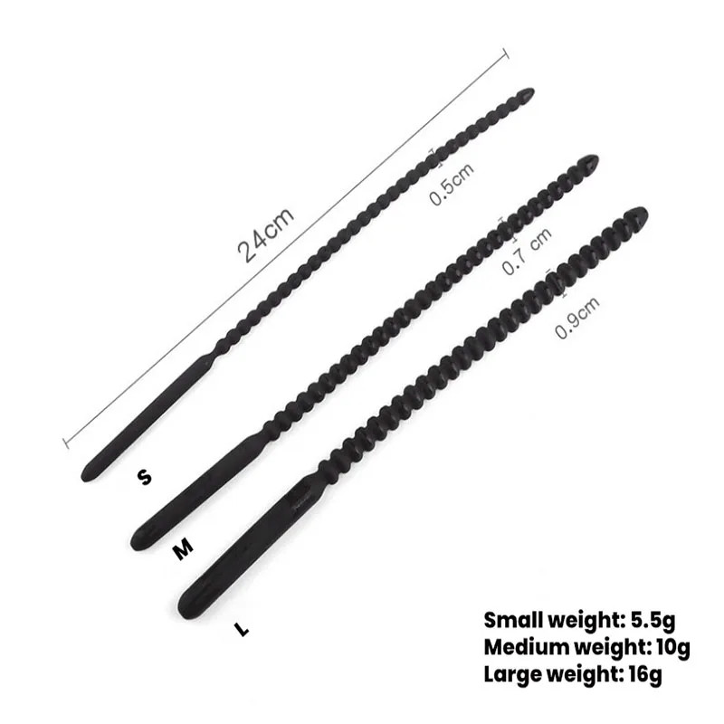 Male Sexual Toy Silicone Metal Long Urinal Plug Dildo Anus Expander Plug SM Role-playing Tool Adult Toy