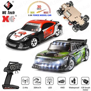 WLtoys 1/28 K969 K989 284131 RC Car 2.4G Remote Control 4WD Offroad Race Car 30KM/H High Speed Competition Drifting Child Toys