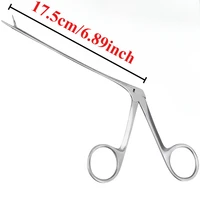 17.5cm Ear Care Picker Pliers Tongs Earwax Remover Micro Alligator Crocodile Hartmann Nasal Forceps Ear Wax Canal Cleaner Clip 1