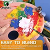 19 pcs Marie's Oil Paint Kit,12 Colors Oil-Based Pigment & 7pcs Brushes,12ml/0.42oz Tubes,Vibrant Oil Painting Set for Crafters 3