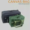 Cuboid Canvas Tool Storage Bag Durable Multifunctional Pouch Wrench Screwdriver Pliers Canvas Tool Bag Organizer Large Size 1