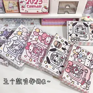 10Pcs Kawaii Sanrio Anime Hobby My Melody Kuromi Cinnamoroll Hello Kitty Cartoon Paper Painted Airplane Box Gift Packing Box