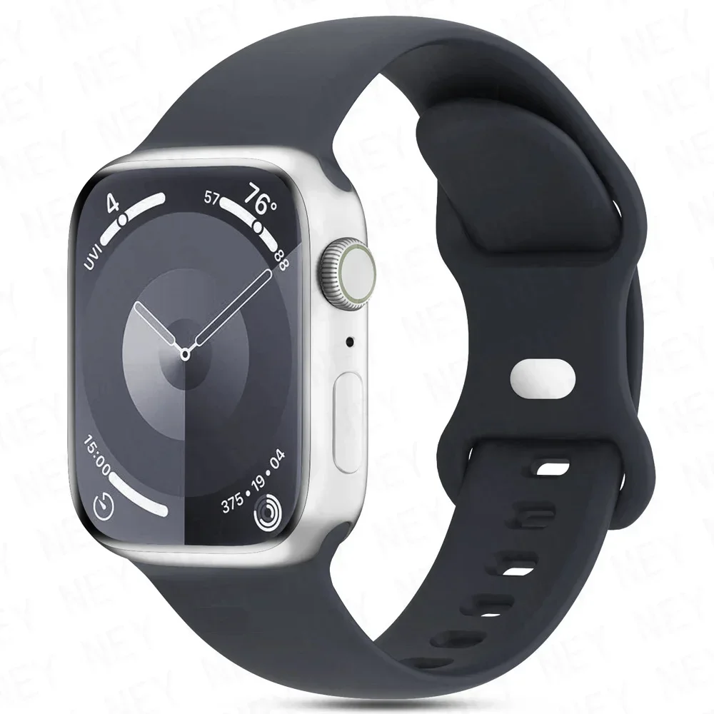 Sleek Silicone Watchband
