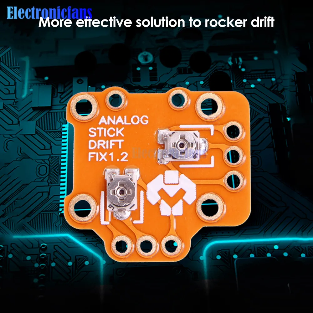 1 Pair Controller Analog Stick Drift Fix Thumb Stick Drift Fix Potentiometer Correction Module