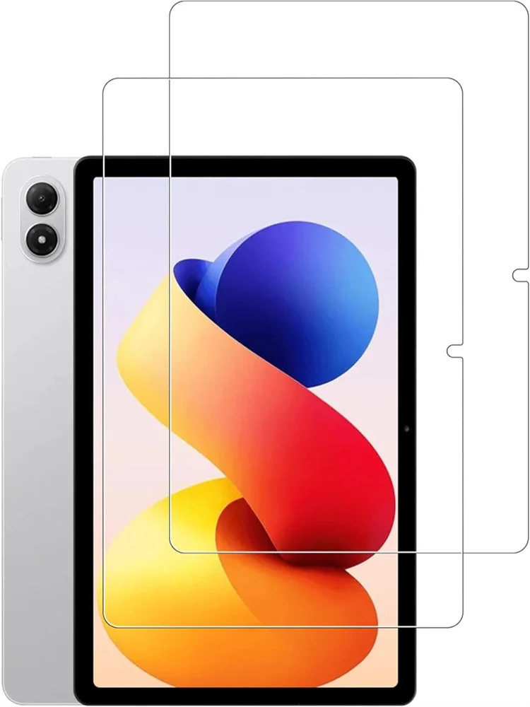 Premium 9H Tempered Glass Screen Protector, Anti-Fingerprint, Durable Tablet Film (Pack of 2)