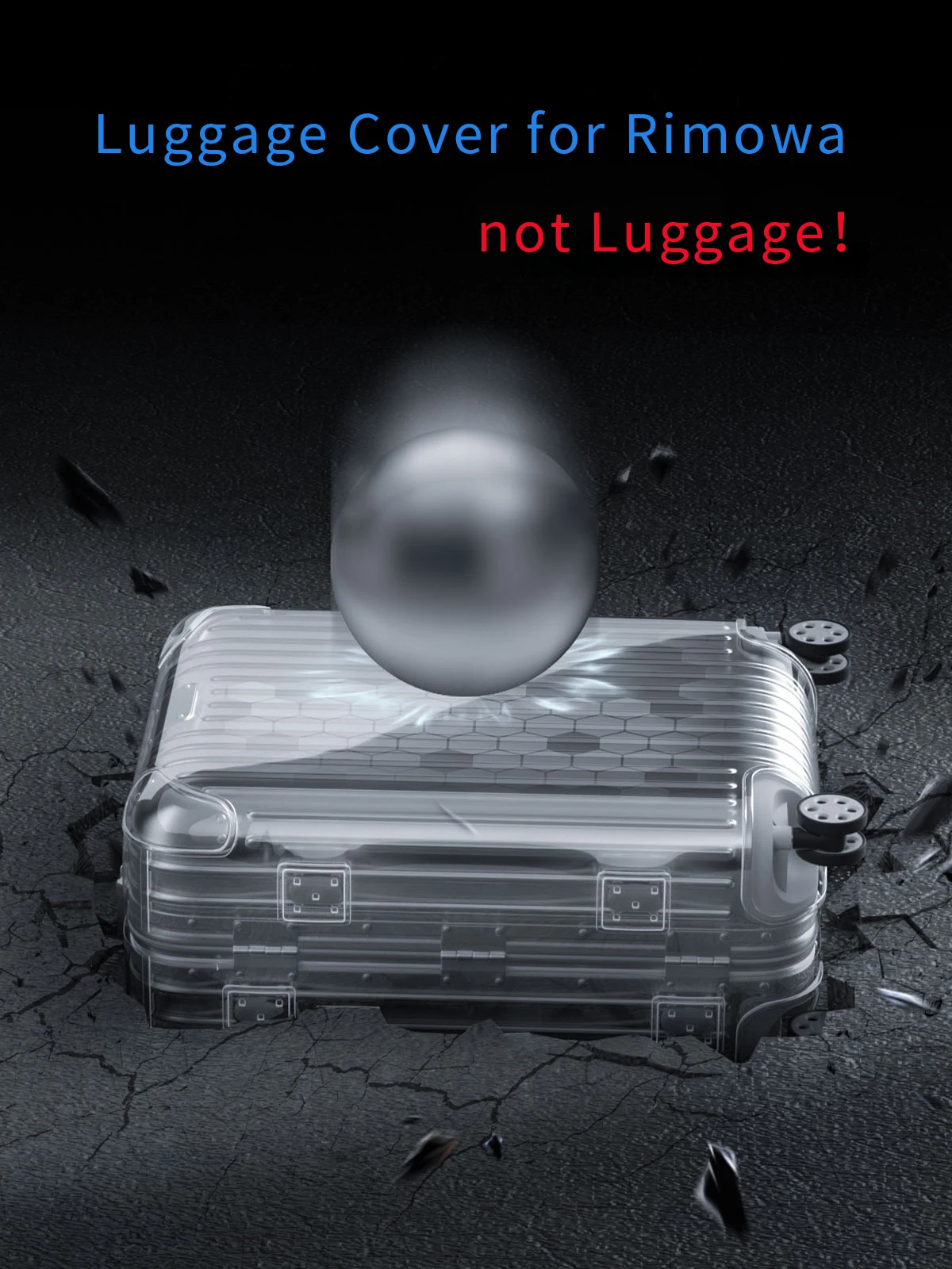 Clear Luggage Cover Applicable For Rimowa Original Protective Transparent 21 26 30 Inch Rimowa Topas Suitcase Case Cover