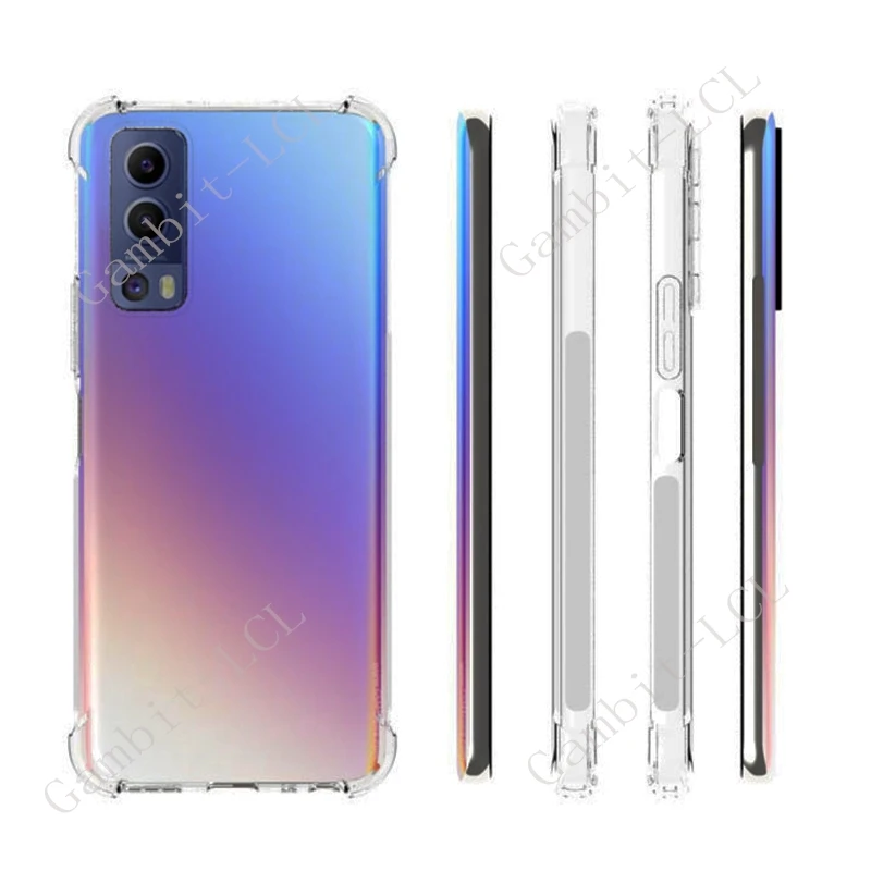 Shockproof Anti-Falling Soft TPU Back Cover Case