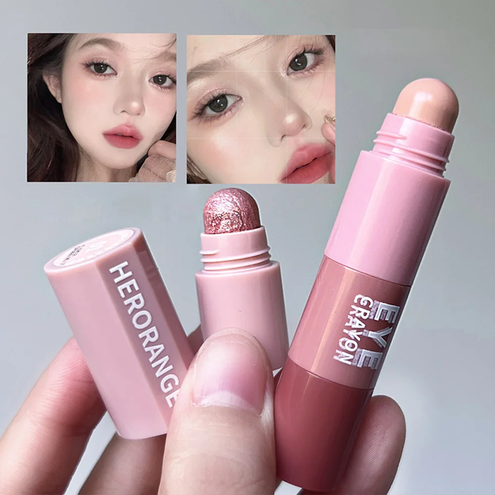 Eyeshadow Pen Mini Cannonball Four-color High-gloss Matte Pearlescent