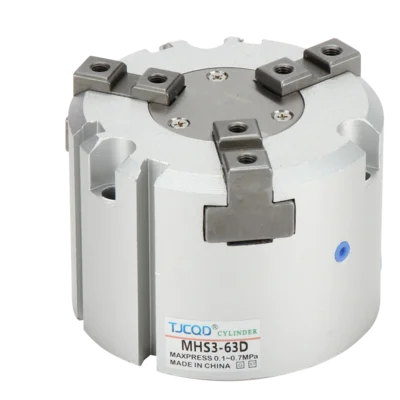 

MHS3 16D 20D 25D 32D 40D 50D size 63D 80D 100D 125D Parallel Style Air Gripper 3 Finger Double Action Rotating Cylinder