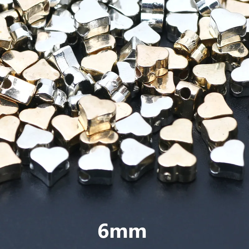 Versatile CCB Charm Spacer Beads - 100pcs Flat Round