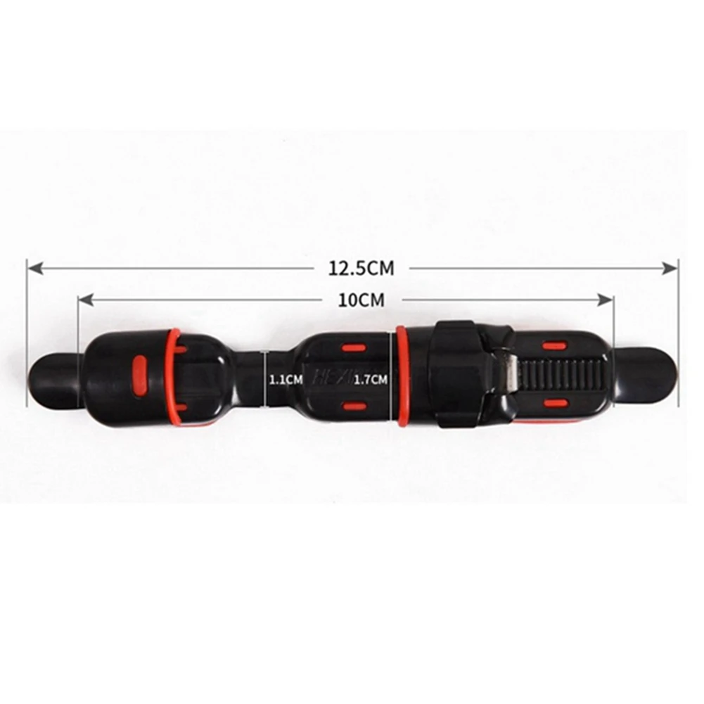 Reel Seat Deck Fishing Rod Clip Fitted Wheel Reel Rubber Cushion Tools Accessory Holder Fishing Tackle 12Pcs