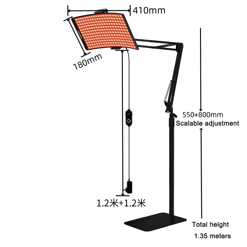 Red Light Therapy Lamp Full Body Near Infrared Device 660nm 850nm infrared therapy lamp led beauty lamp