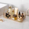 Elegant Makeup Storage Box for Bathroom, Toilet and Dressing Table Makeup pouch Brush holder makeup Makeup brushes holder Mirror 1