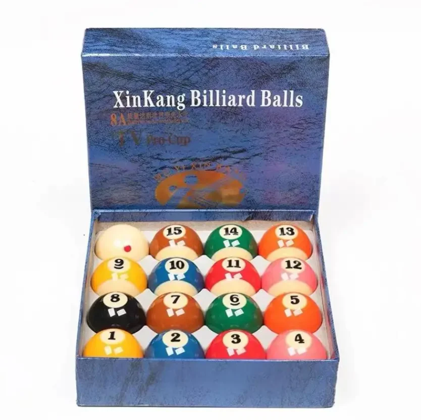 High Quality 8A grade 57.2mm 2-1/4'' billiard game pool ball 16pcs/box