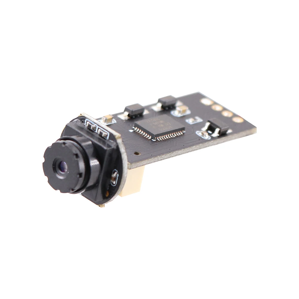 Caméra USB HD 720P 30FPS montée sur un écran d'ordinateur, prête pour les appels vidéo.