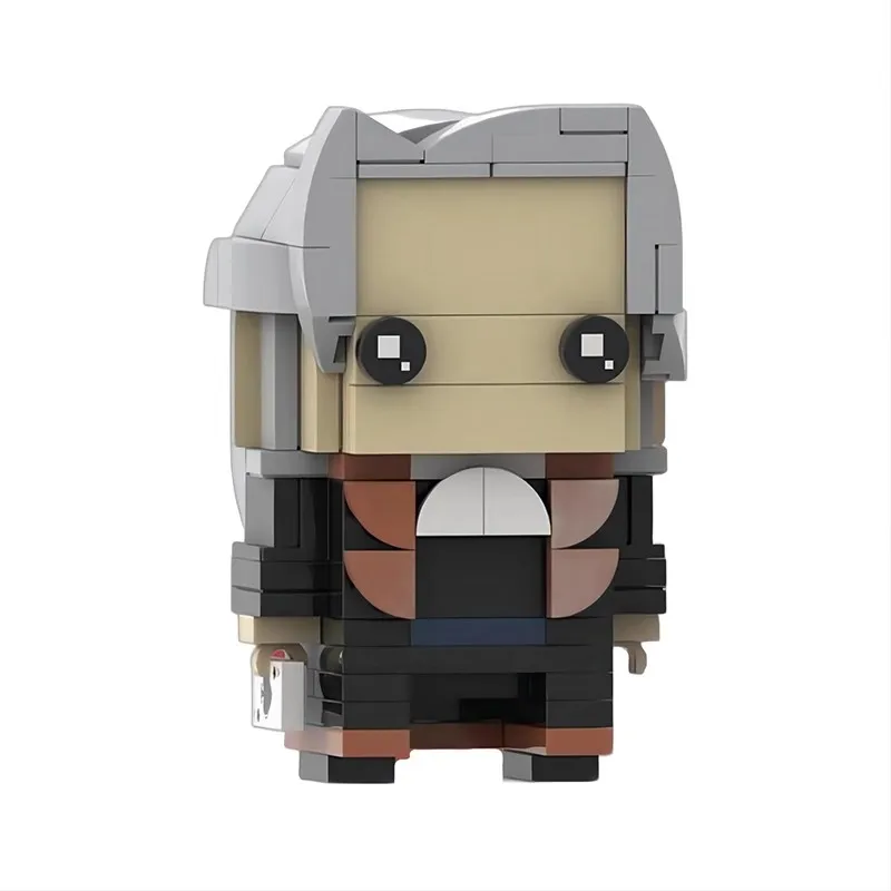 Bricklink MOC Game Fantasyed Action Figures Zack Fair Tifa Aerith Cloud Mog Bricks Sets Building Blocks Kid Toys Christmas Gift