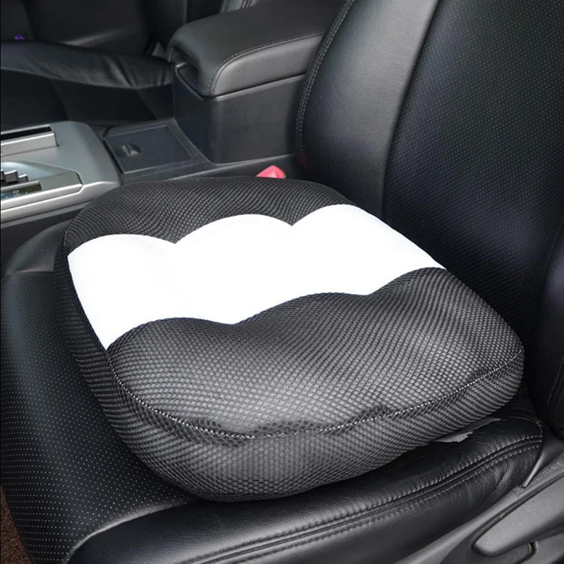 

Test Driver's License Learning Car Seat Cushion Summer Breathable Mesh Car Mat Subject Two Increased Thicker Backrest Cushion