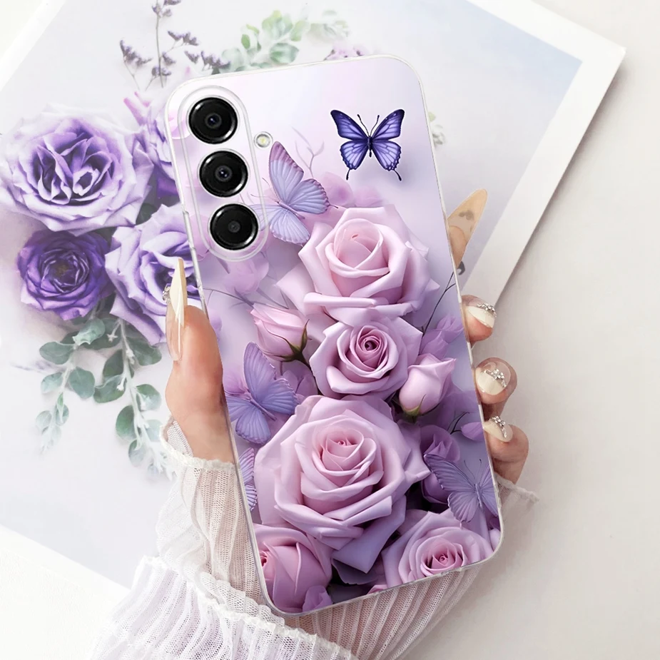 Luxury Butterfly Painted Soft Silicone Cover