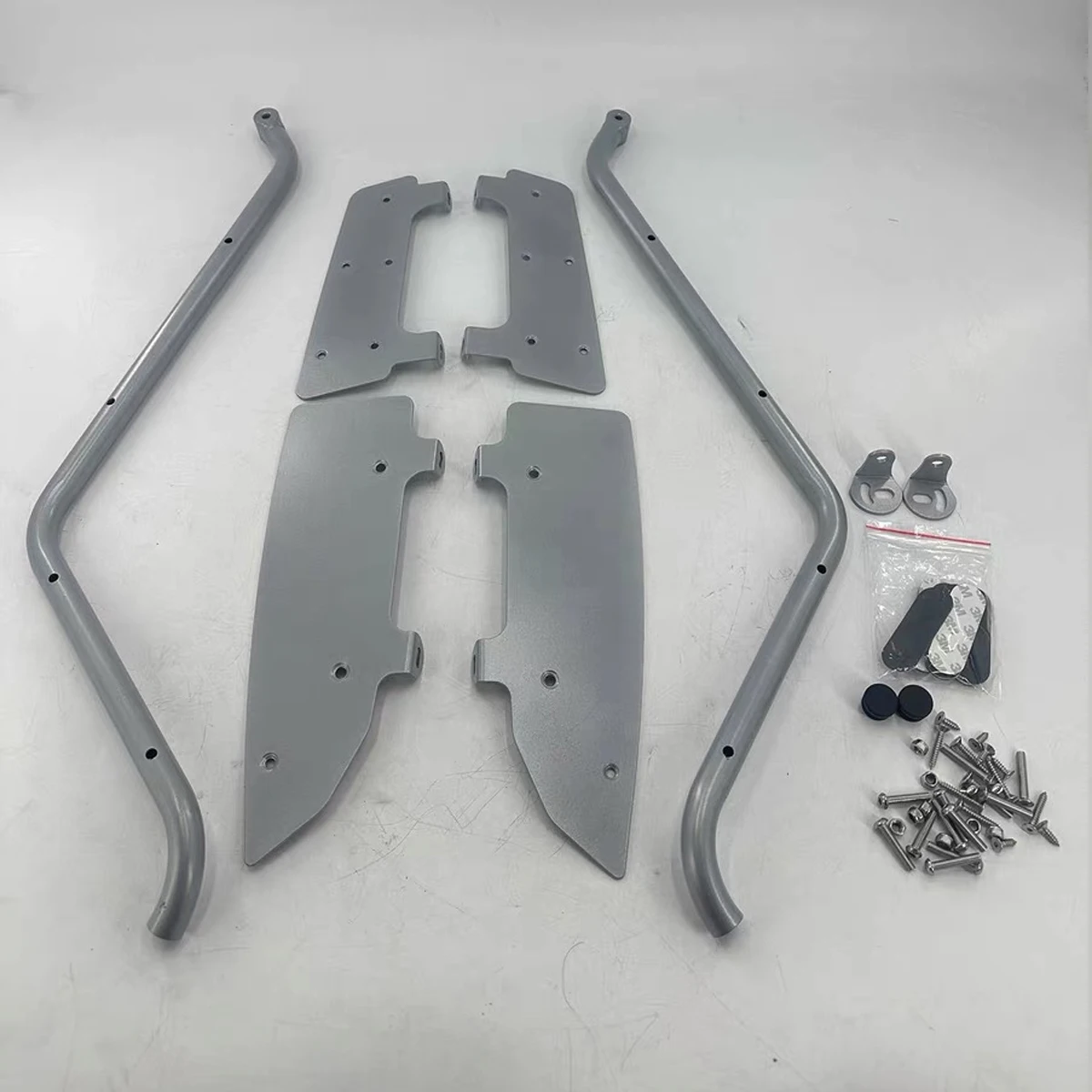 범퍼 범퍼 스포트라이트 브래킷 바디 보호 확장 페달 프론트 범퍼 프레임 KYMCO Xciting S400 Xciting400 2019-2022용