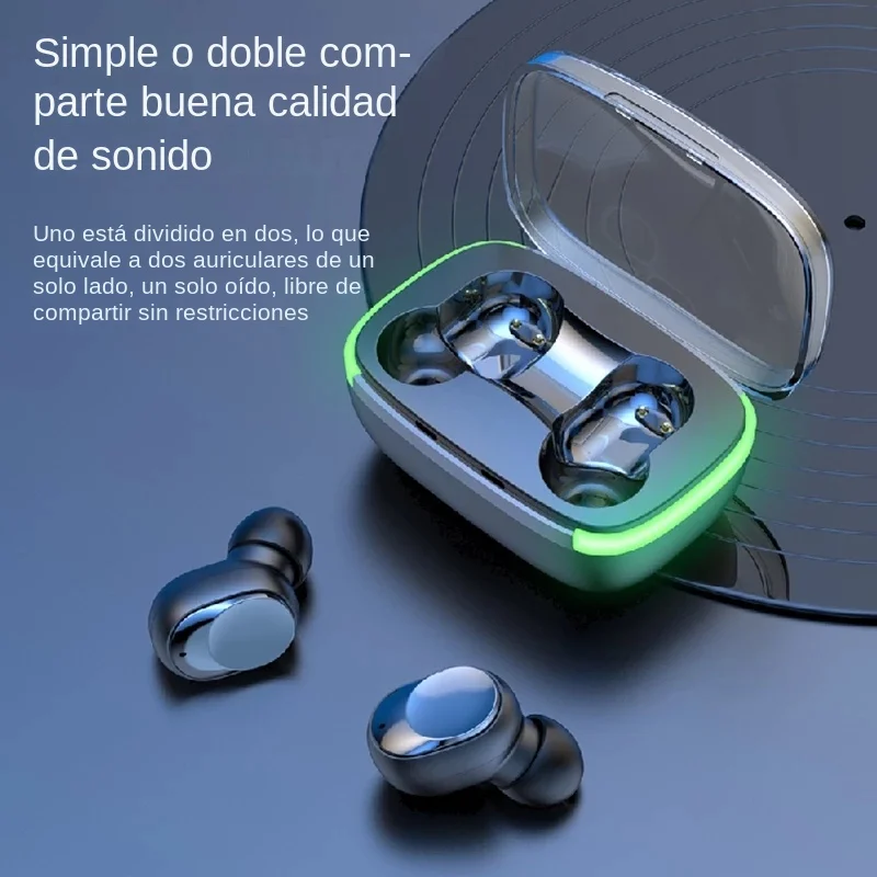 Y60 TWS Headset Wireless Earphone Bluetooth Headphone Sport HIFI Stereo Fone Bluetooth Earbuds with Mic for Xiaomi Huawei iPhone