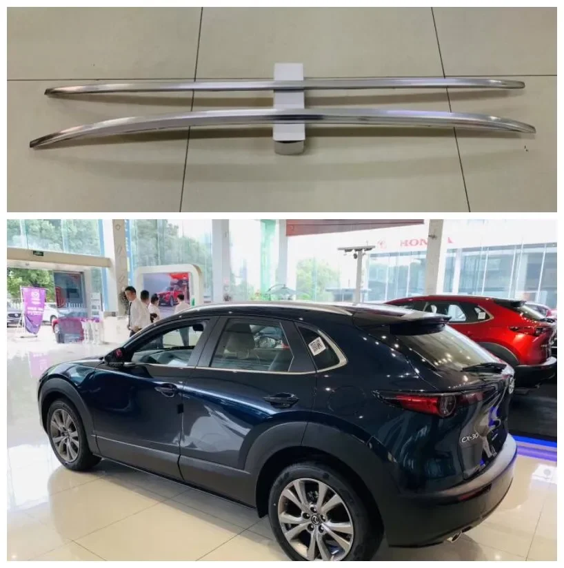 

For Mazda CX-30 CX30 2020 2021 2022 High Quality Aluminum Alloy Car Roof Racks Luggage Rack