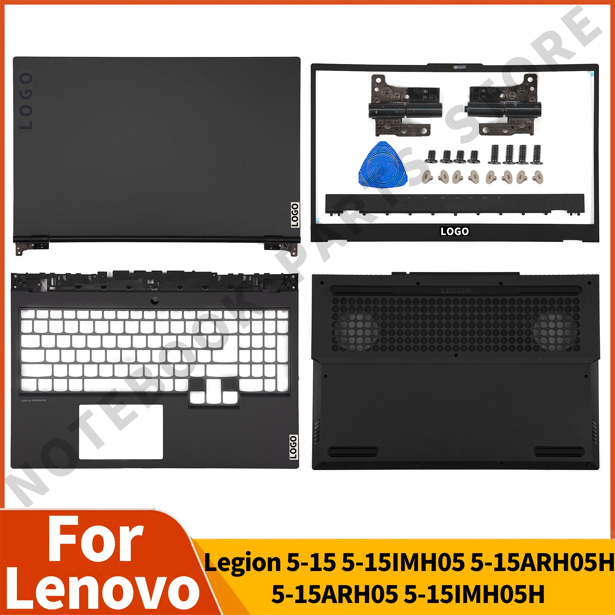 Original-New-Back-Case-For-Lenovo-Legion-5-15-5-15IMH05-5-15ARH05H-5 ...