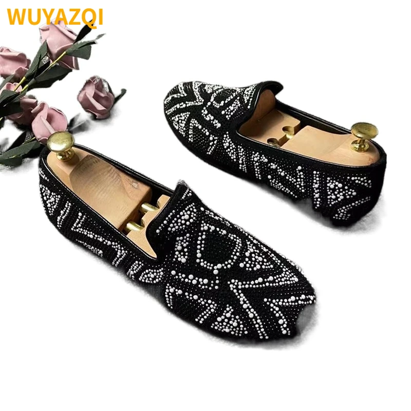 

WUYAZQI Fashion Men's Vulcanize Shoes Casual Sneakers Man Breathable Flat Shoes