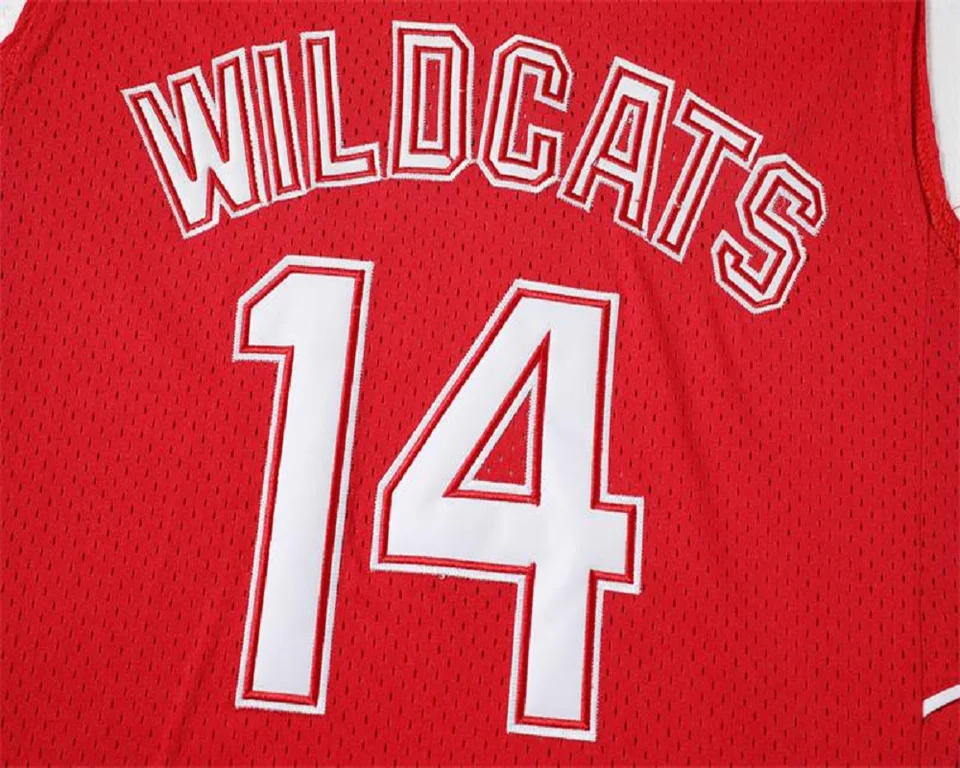 Basketball Jerseys WILDCATS 14 BOLTON Jersey Sewing Embroidery Cheap High Quality Outdoor Sportswear White Red 2024_voghion.com